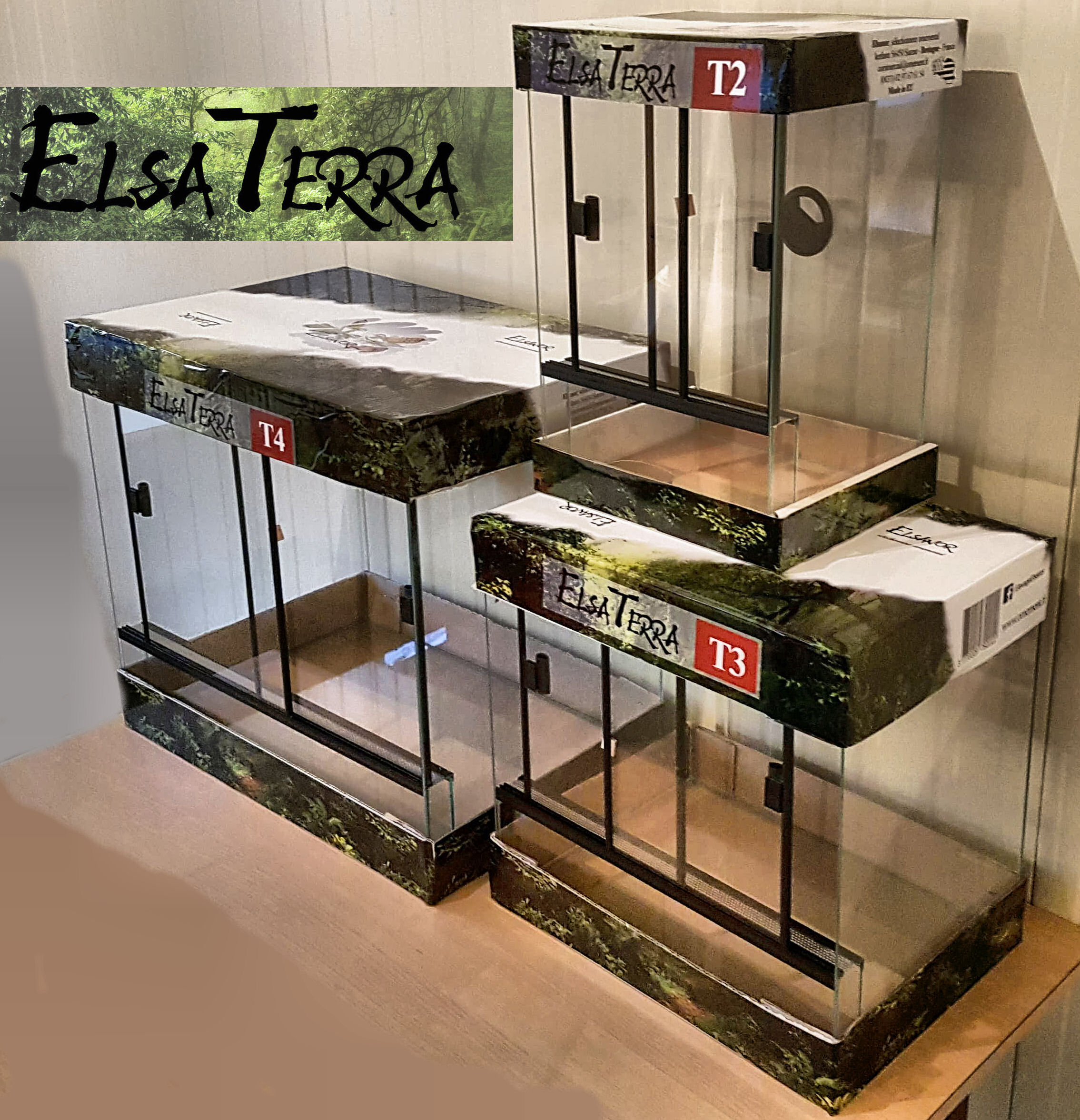 Elsanor gamme de terrariums ElsaTerra
